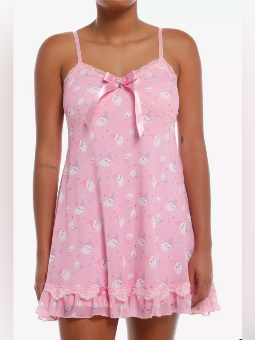 Sweet Society Pink Ghost Cami Dress